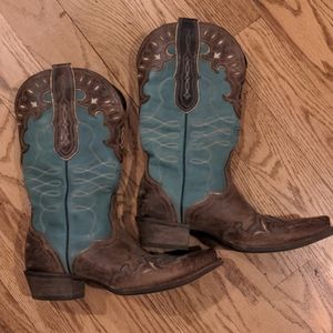 Ariat Zealous Cowboy Boots Size 9M